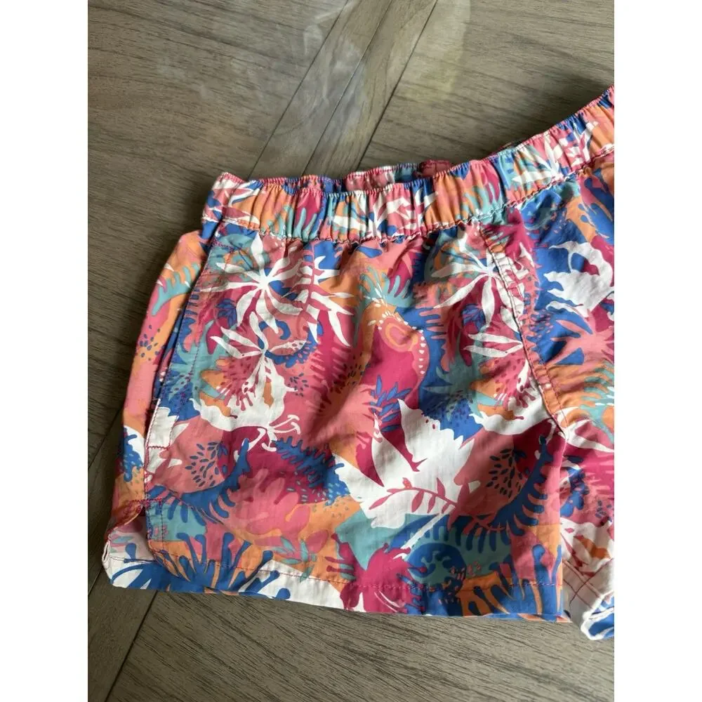 Patagonia Barely Baggies 2.5 Inch Inseam Shorts Tropical Multicolor Size Small